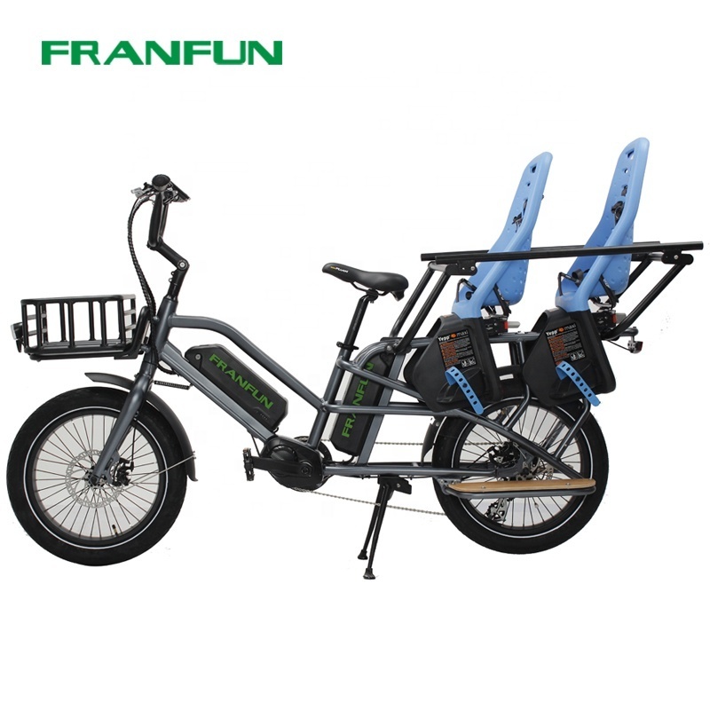 350W very good quality electric bicycle for mom and baby 2022 new style cargo bike with long distance