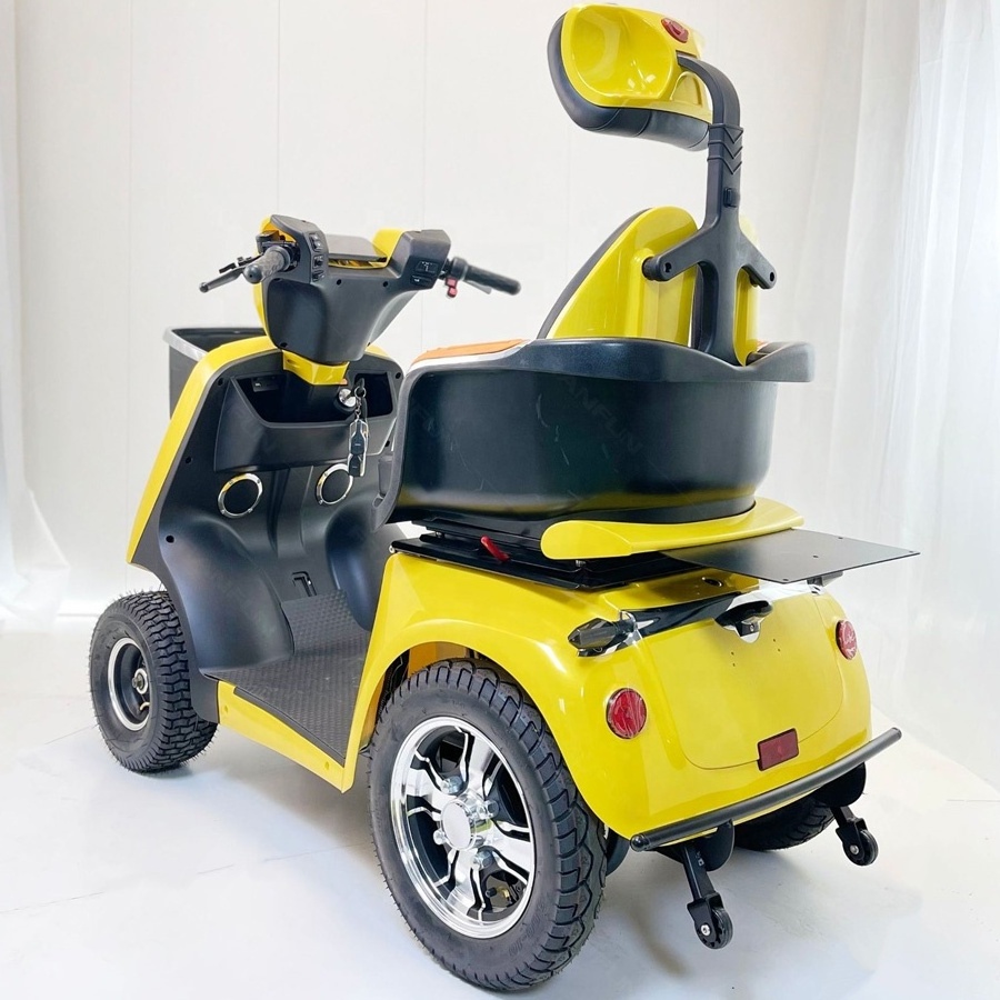 NEW 800w Old people shopping 4 wheel mobility handicapped electric scooters small EV vehicle