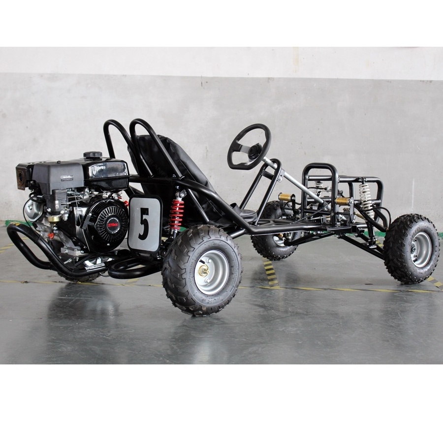 60KM/H Off road 270CC 6.5L 4 stroke gasoline adult kart with 6-inch off-road tires go-cart