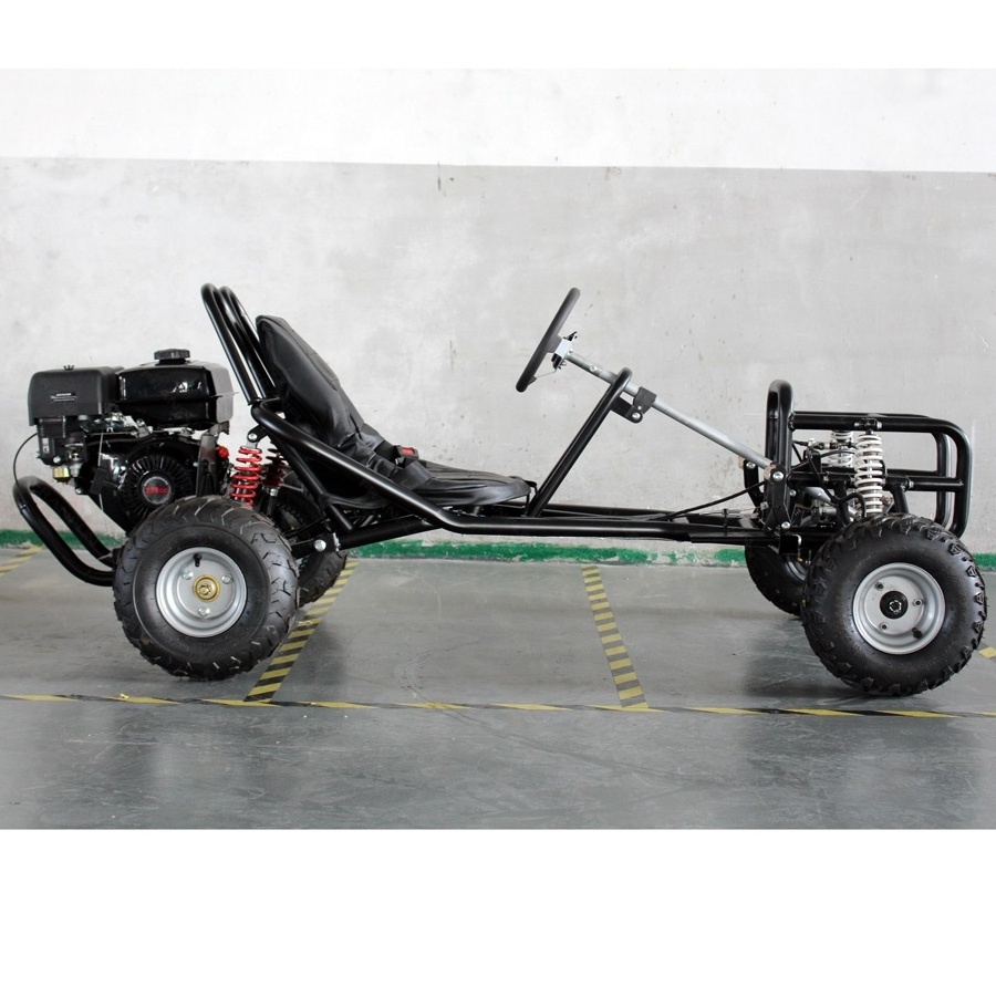 60KM/H Off road 270CC 6.5L 4 stroke gasoline adult kart with 6-inch off-road tires go-cart