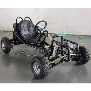 Petrol powered 270CC Fully shock-absorbing small drift Go Karting 60KM/H Buggy with wet Clutch