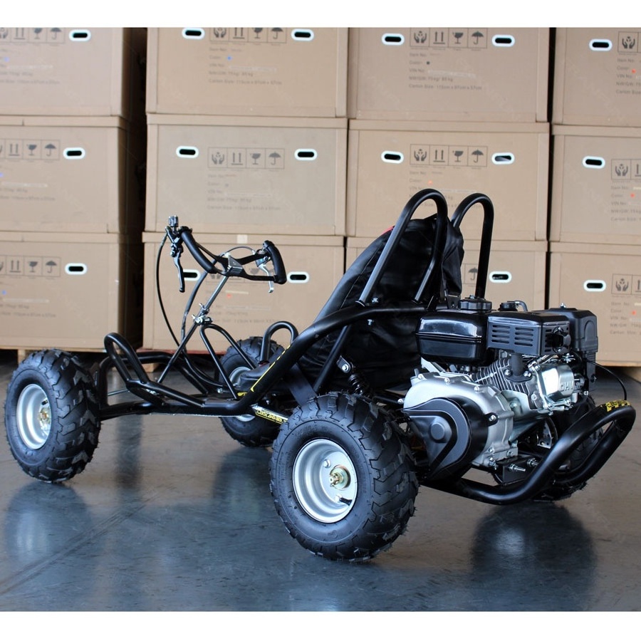 Hot selling 2WD Chassis frame Explore gasoline go karts junior 196CC engine drifting karting