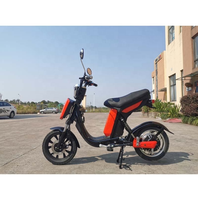 FRANFUN electric moped with pedals 500w48v adult electric scooter with 16/18 inch wheel