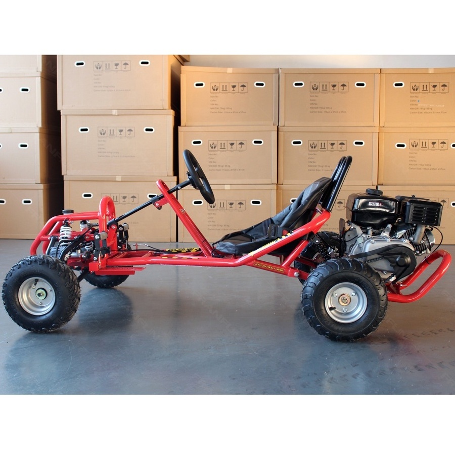 FRANFUN 270CC Chassis frame Explore gasoline go karts 4 stroke Forest shuttle go-kart wholesale