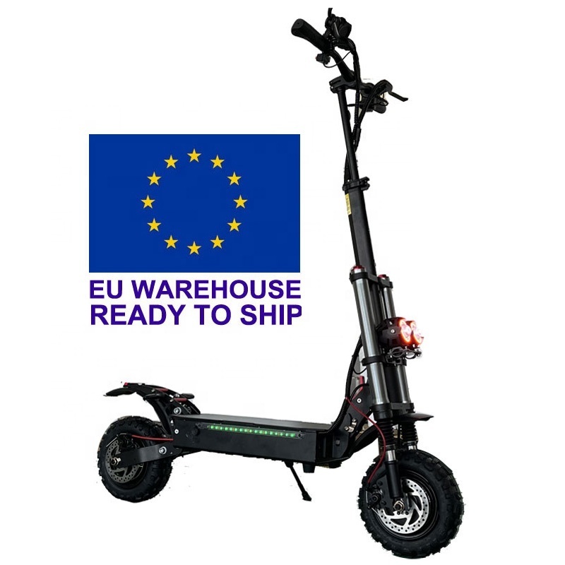 EU warehouse 60V26AH 2800W*2 Dualtron Dual motor 2 wheel rock board scooter 85KM/H