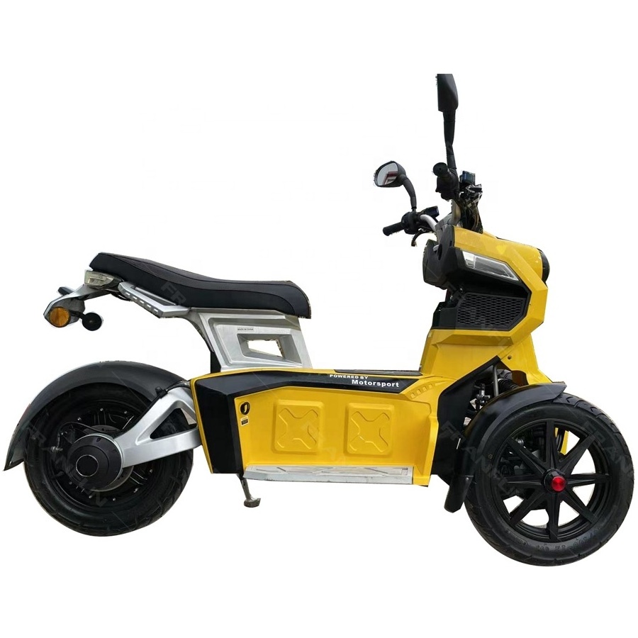 1500W EEC Double 60V26A Lithium battery electric battery operated three wheel vehicle