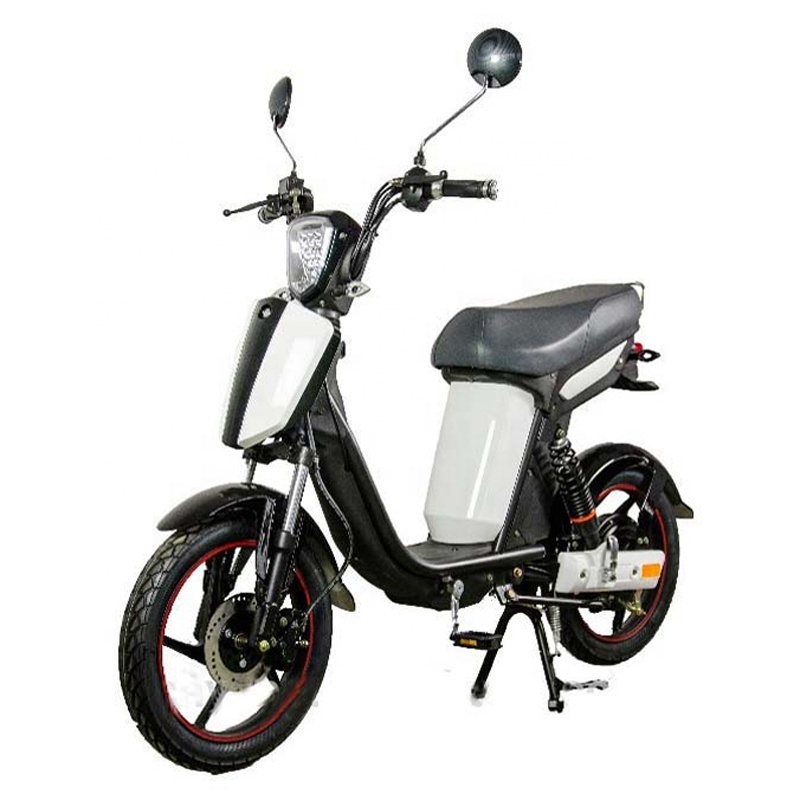 FRANFUN electric moped with pedals 500w48v adult electric scooter with 16/18 inch wheel