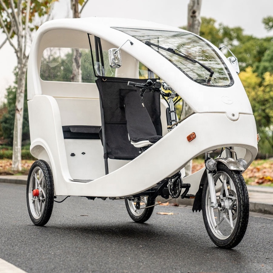 TRI-TAXI 3 Seats Passenger Bajaj Electric tricycle taxi Long range Electric power Rickshaw