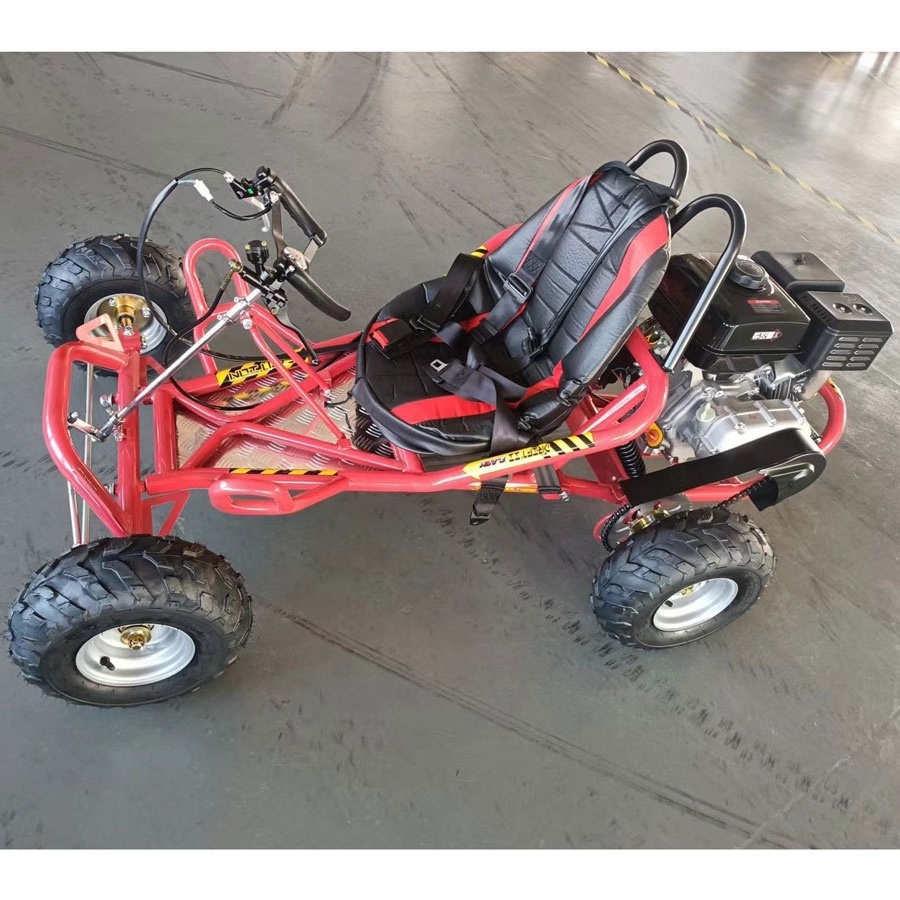 Favorable price outdoor karts 196cc 45km/h youngsters mini drifting grassland karting buggy