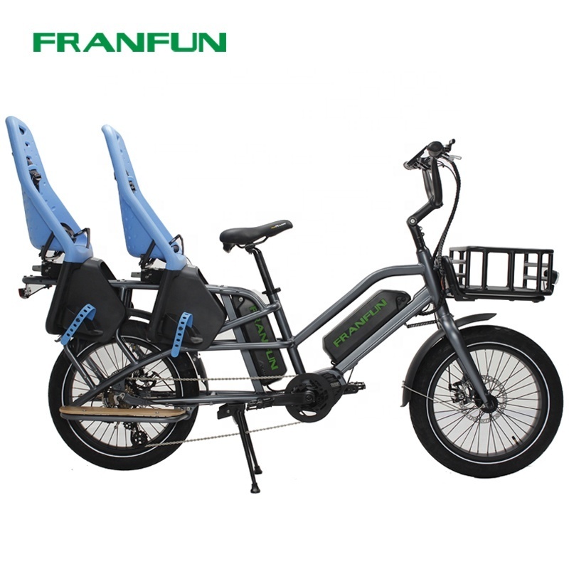 350W very good quality electric bicycle for mom and baby 2022 new style cargo bike with long distance