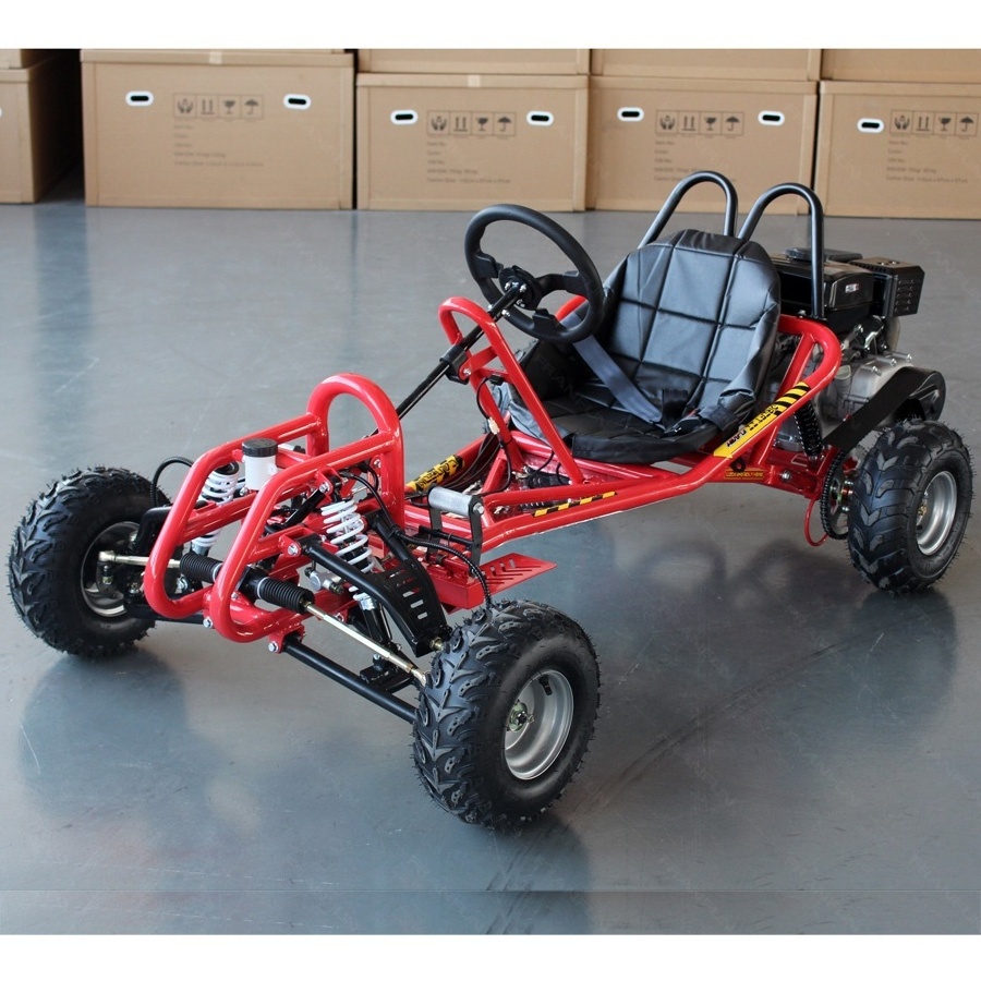 FRANFUN 270CC Chassis frame Explore gasoline go karts 4 stroke Forest shuttle go-kart wholesale