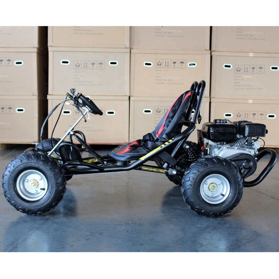 Hot selling 2WD Chassis frame Explore gasoline go karts junior 196CC engine drifting karting