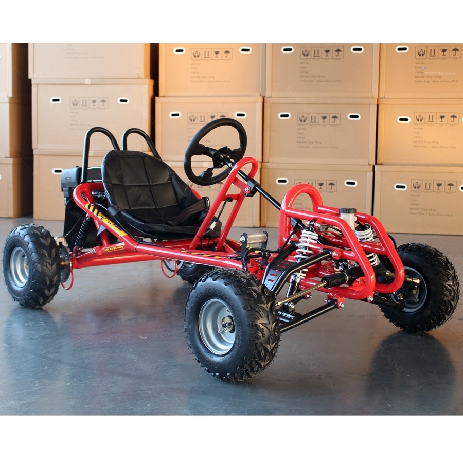 FRANFUN 270CC Chassis frame Explore gasoline go karts 4 stroke Forest shuttle go-kart wholesale