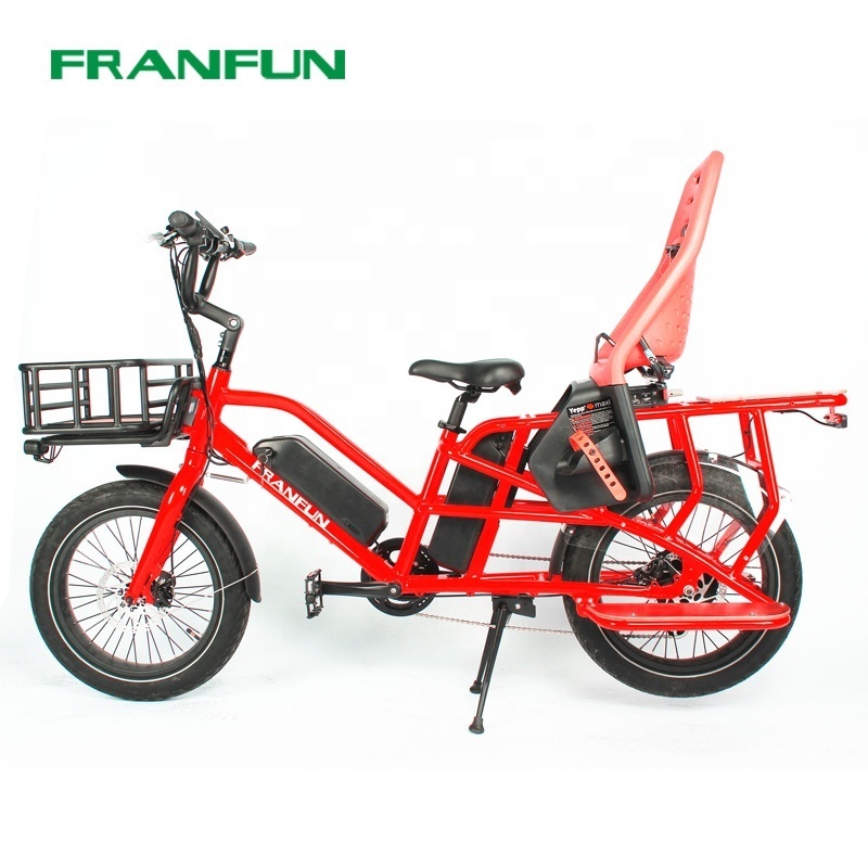 20 inch 750W Powerful Intelligent Mother child Commuting Electric bike with Twin battery