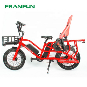 20 inch 750W Powerful Intelligent Mother child Commuting Electric bike with Twin battery