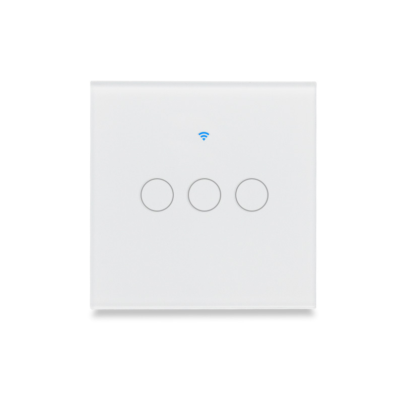 Wifi Wall EU 3gang Switch Smart Home Remote On Off WiFi Switch Alexa Voice Control Smart Switch