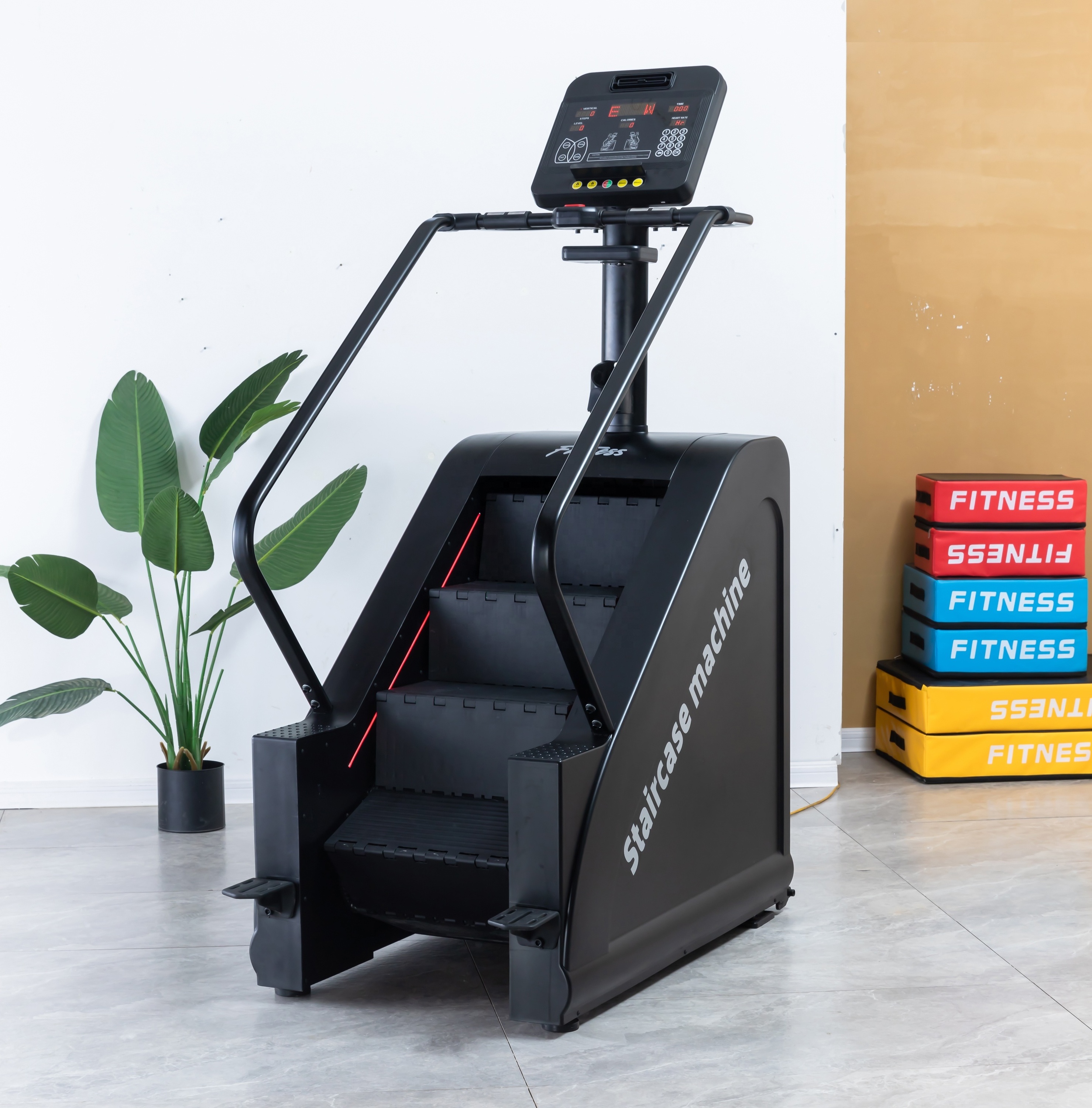 2023 Newest Commercial Stair Climber with Wireless Charging Function