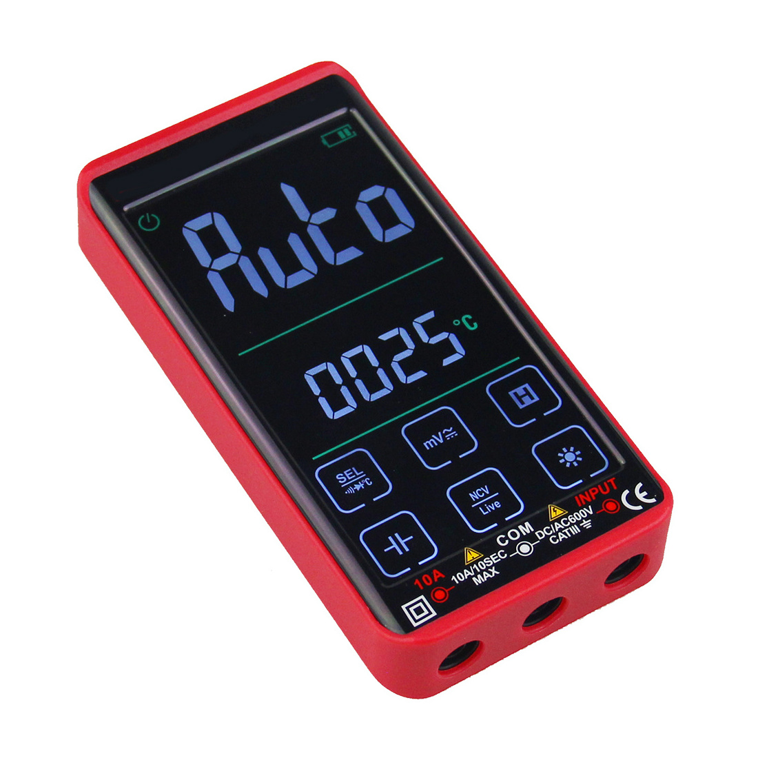 FS8233PRO Best Touch Screen Rechargeable Digital Smart Multimeter with Large LCD Full Color Screen