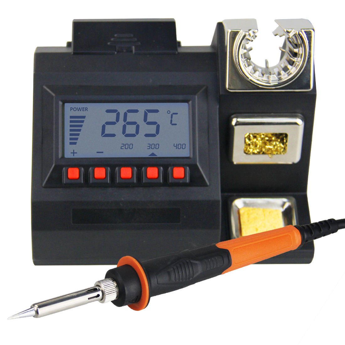 60W LCD Display Digital Soldering Iron Station and Desoldering Stations Temperature Adjustable China Manufacturers