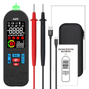 A2x Smart Digital Multimeter Rechargeable Professional Automatic Voltage Tester Handheld VFC AC DC Diode Capacitor Resistance