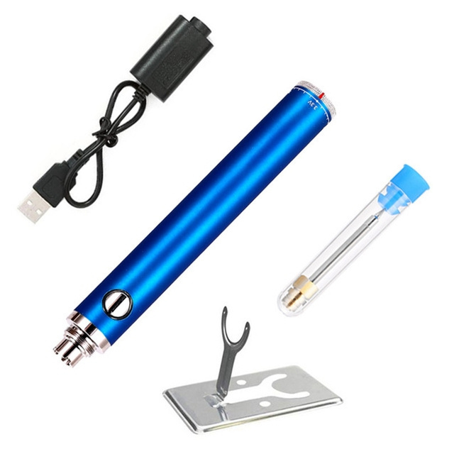 5V 15W mini wireless usb rechargeable portable 510 Interface usb battery powered soldering Iron pen screwdriver set