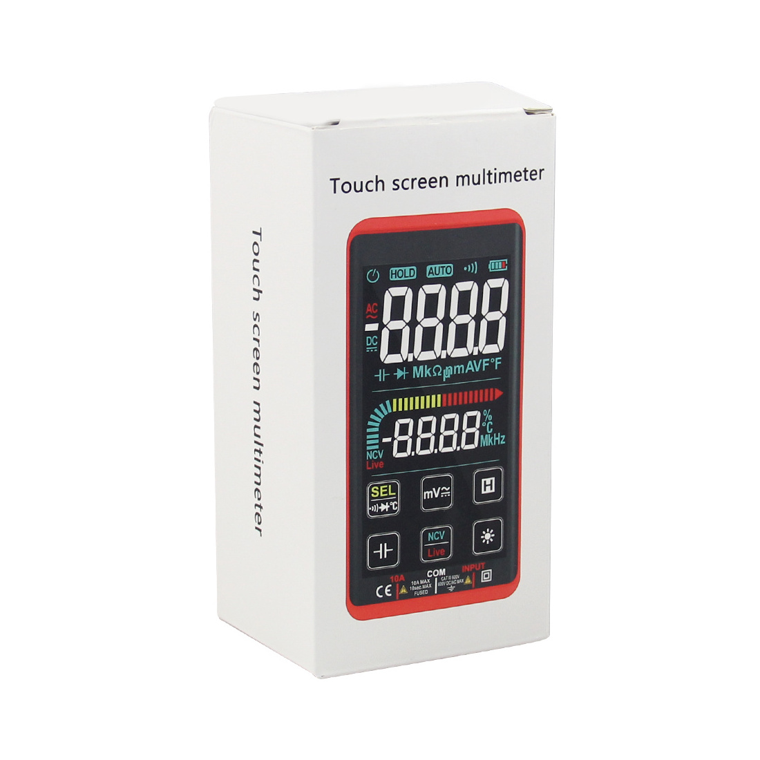 FS8233PRO Best Touch Screen Rechargeable Digital Smart Multimeter with Large LCD Full Color Screen