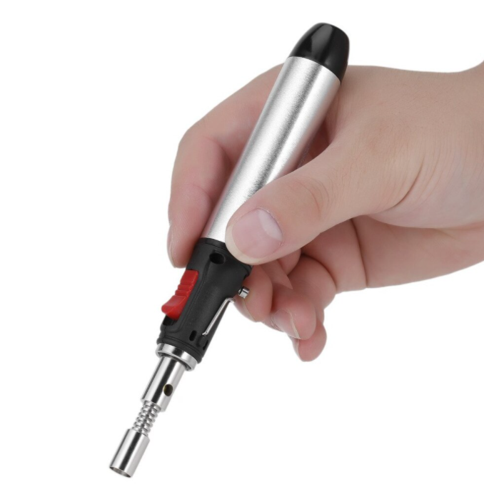 FRANKEVER professional portable adjustable cordless butane gas torch soldering iron pen kit