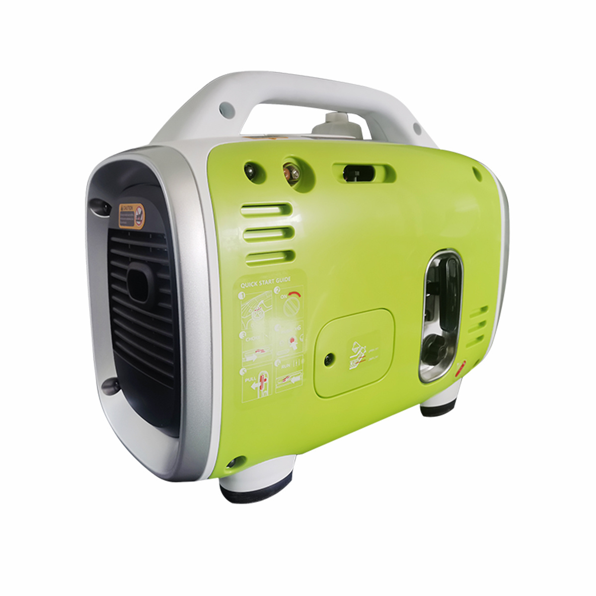 1200W Small Mini Portable Power Station Gasoline Electric Generator Manual Start Inverter digital Generators with battery hybrid