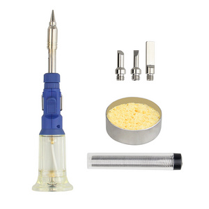 Portable Micro Wireless Butane Gas Soldering Iron Kit Professional Cordless Welding Torch Gas Pen Set