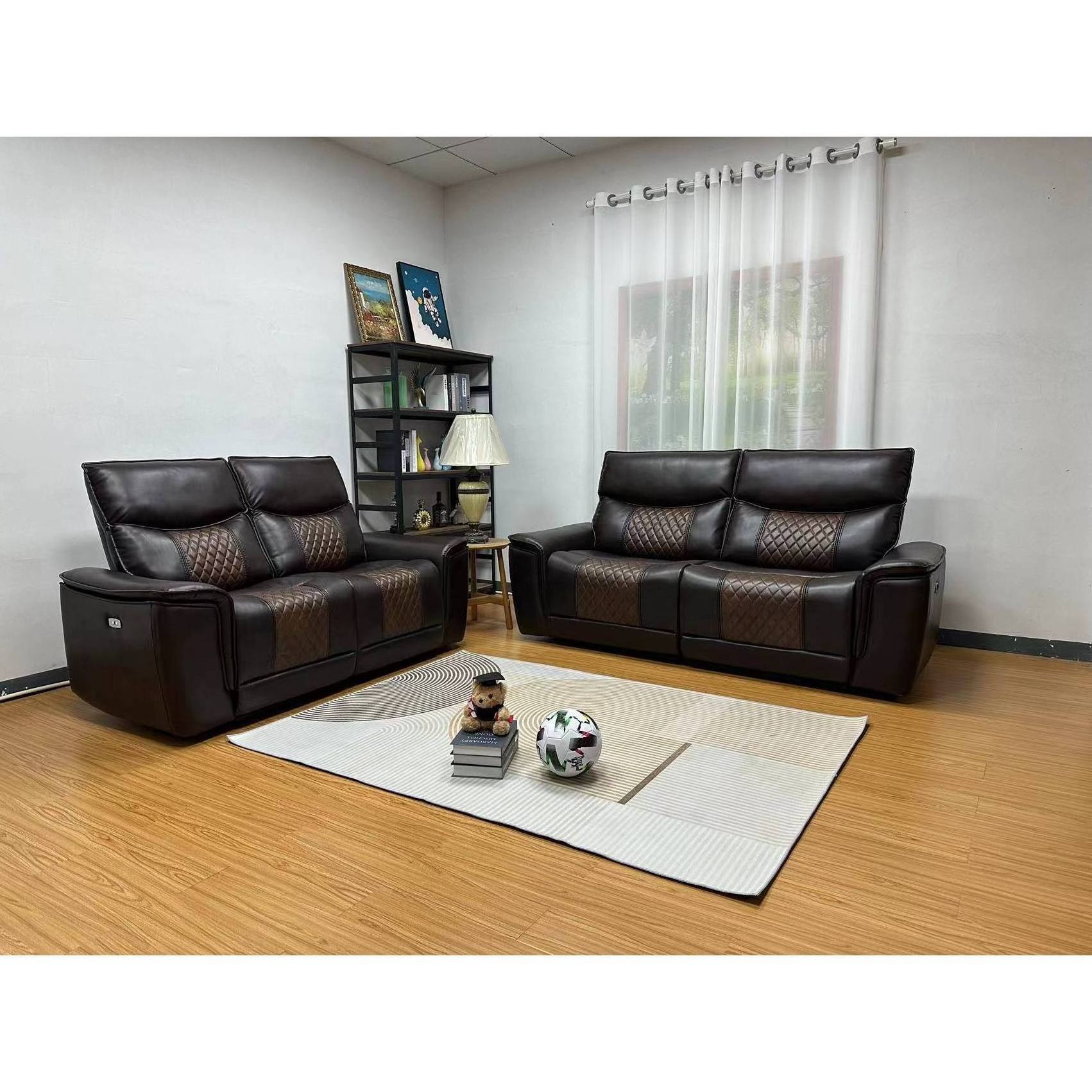 Leather Sofa Living Room 3+2 Recliner Sofa Set Home Furniture Simple L-Shaped Corner Couch Sofa Living Room