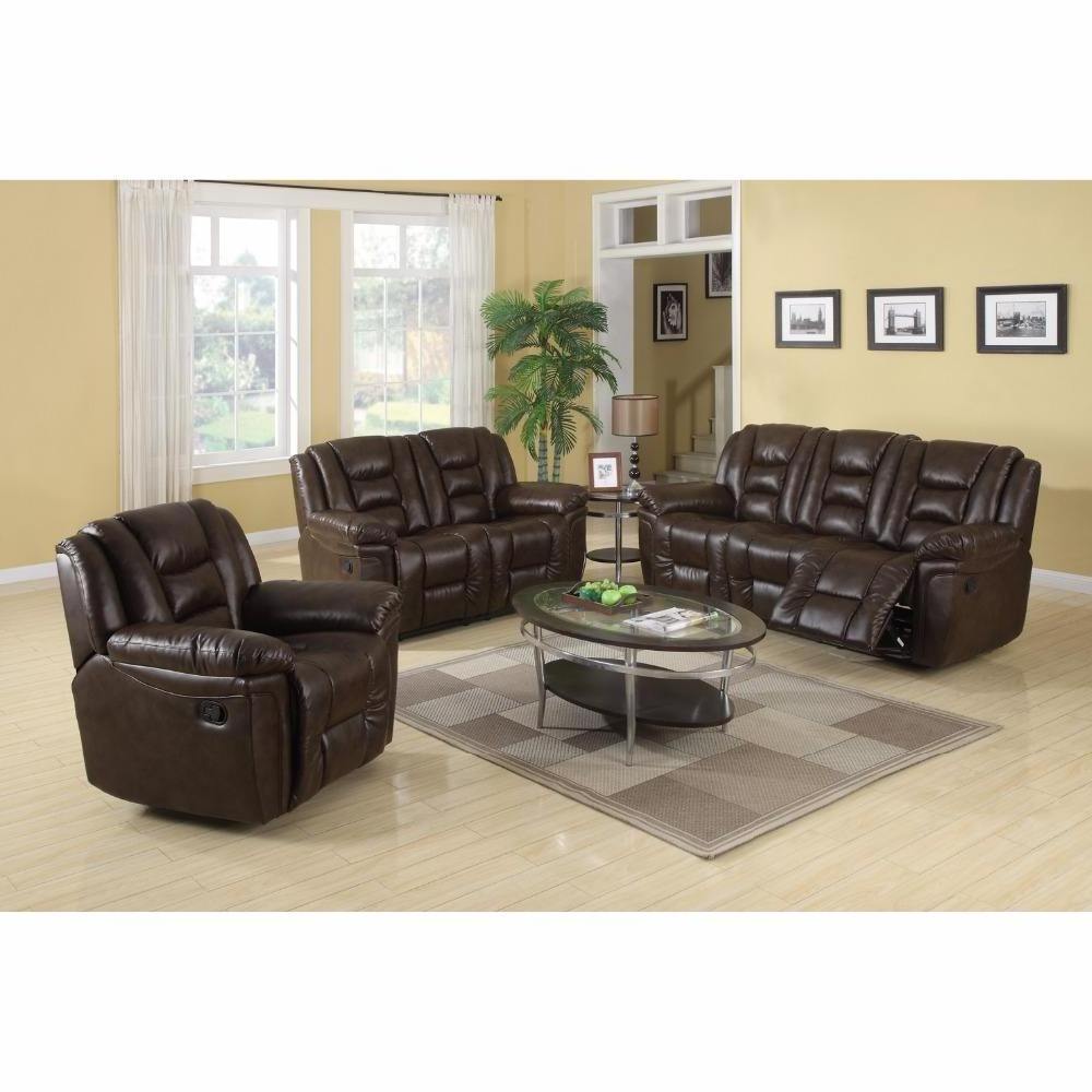 Modern Recliner Sofa Living Room Sofas Furniture Luxury Leather Reclining Sectional Sofa Set