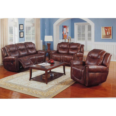 Classic italian luxury couple couch leather sofa sets sectional recliner sofa living room