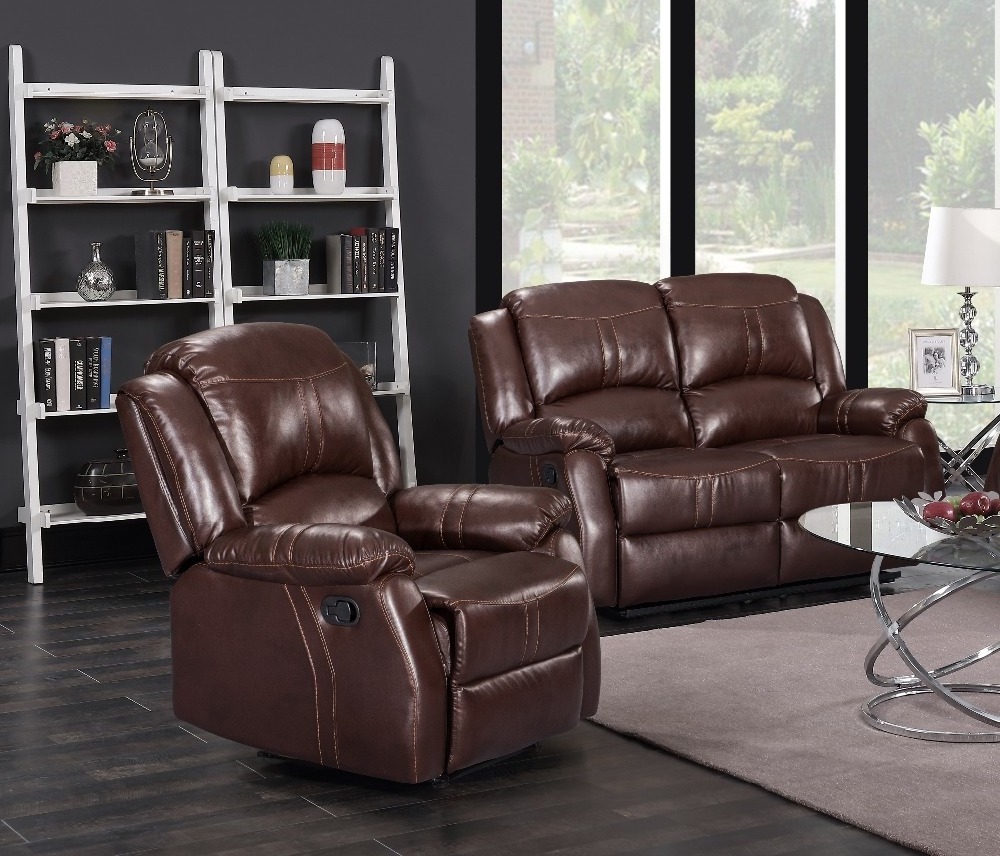 Traditional Style Recliner 3+2+1 Seat Sectional Couch Living Room Traditional Sofas(old) Set Furniture