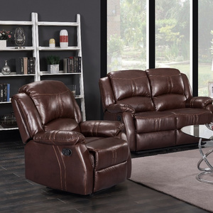 Traditional Style Recliner 3+2+1 Seat Sectional Couch Living Room Traditional Sofas(old) Set Furniture