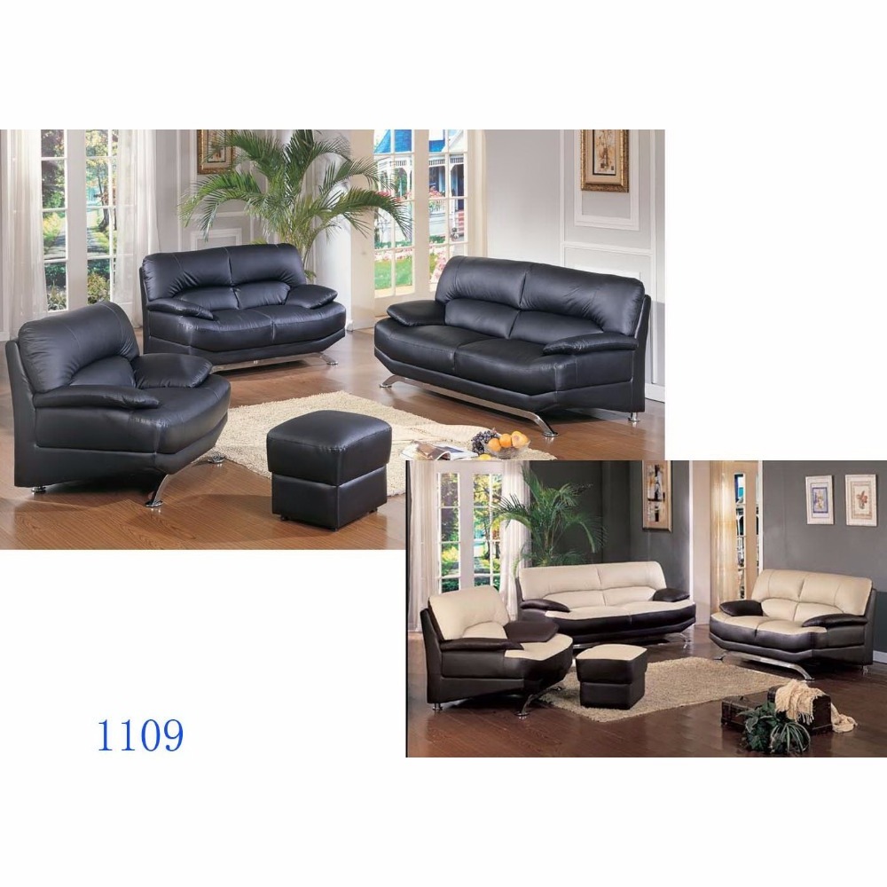 Classic italian luxury couple couch leather sofa sets sectional recliner sofa living room