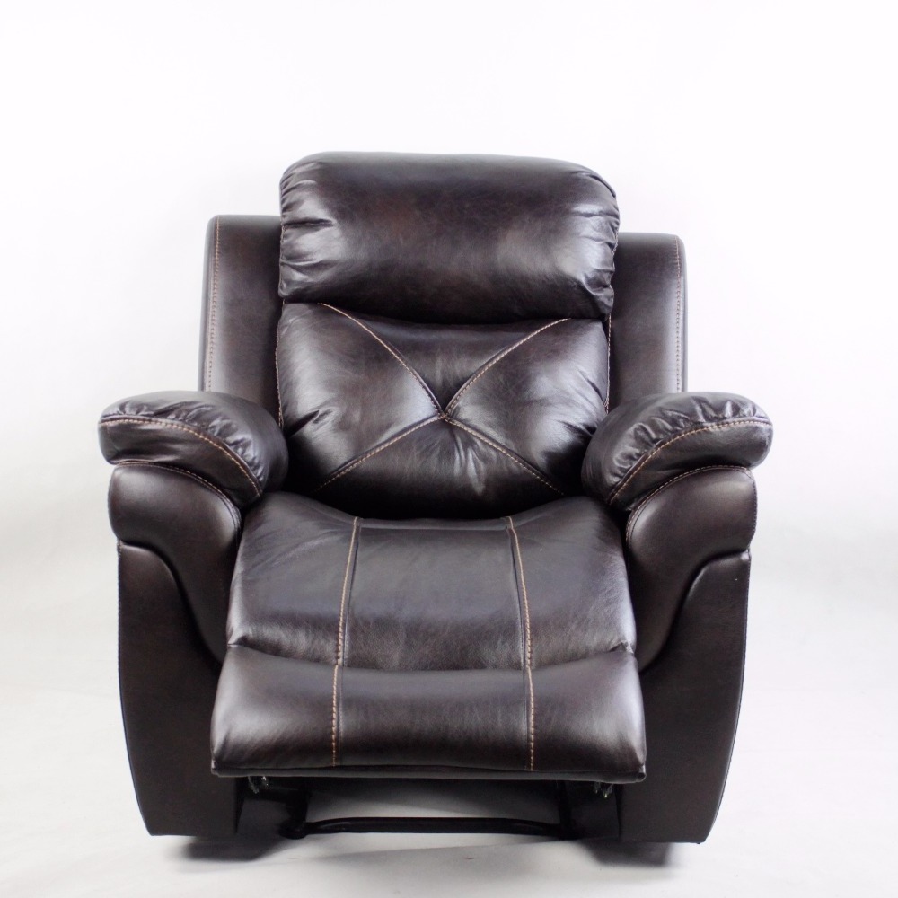 Hot Selling Living Room Furniture Leisure Chair American Style Manual Single Recliner Sofa Chair