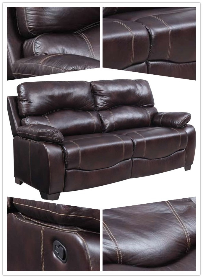 Traditional Style Recliner 3+2+1 Seat Sectional Couch Living Room Traditional Sofas(old) Set Furniture