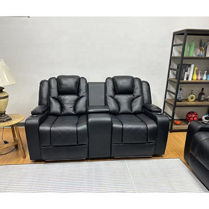 Factory Power Recliner Sofa Set Furniture Recliners Set Leather Electric Recliner Sofa With Phone Charger