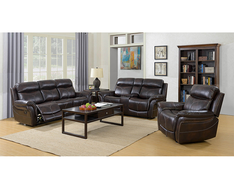 Latest style living room air leather sofa set 1+2+3 seater home theatre recliner cinema chair