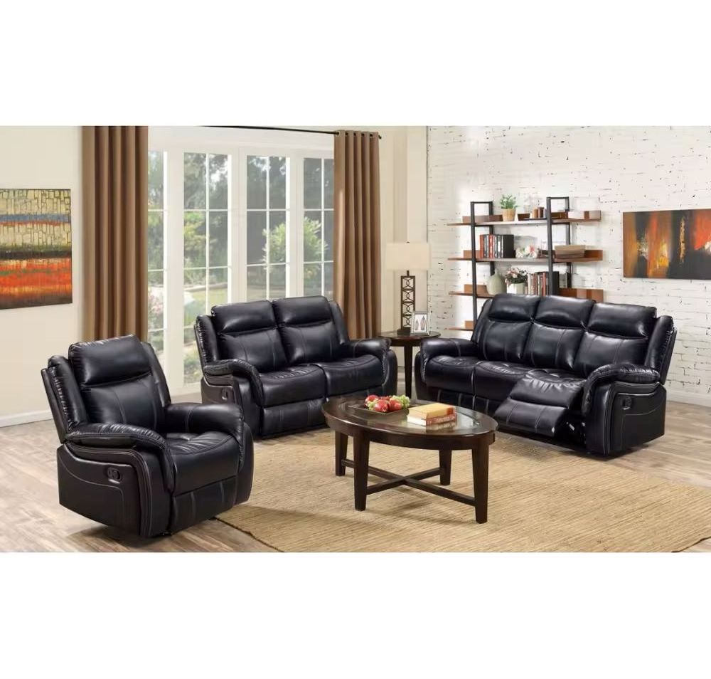 Factory price 2 love seats massage sectional recliner lounge sofa furniture chair set