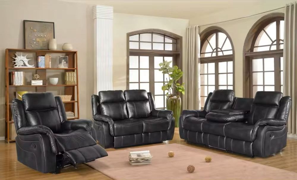 Factory price 2 love seats massage sectional recliner lounge sofa furniture chair set