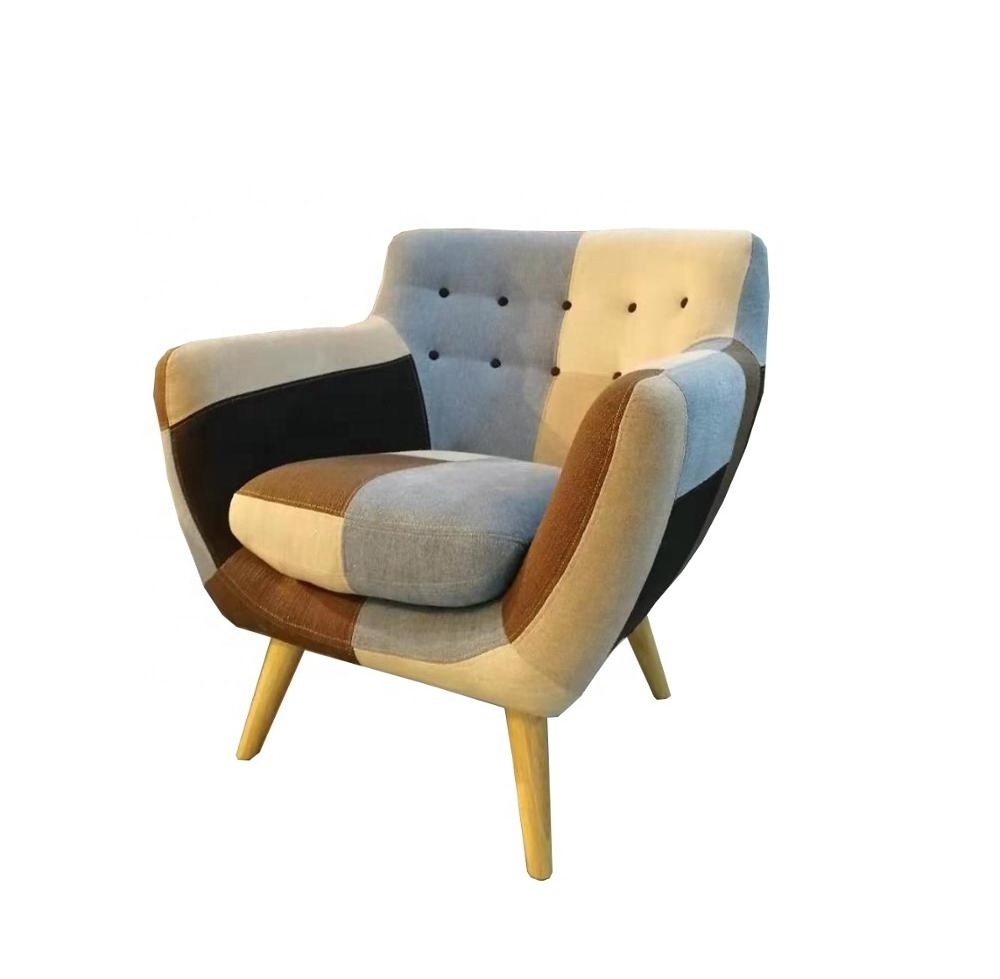 Europe design armchair velvet egg shaped swing chair