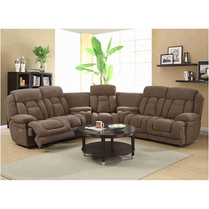 Frank furniture air leather air leather suede home cinema recliner corner sofa