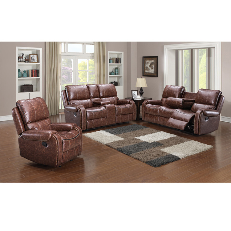 Frank Furniture Recliner Electric Chair Air Leather Recliner Sofa For Living Room Luxury Indoor Sofa