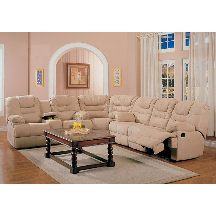 Trendy European Simple Air Leather Material Sofa sectional living room home sofa set