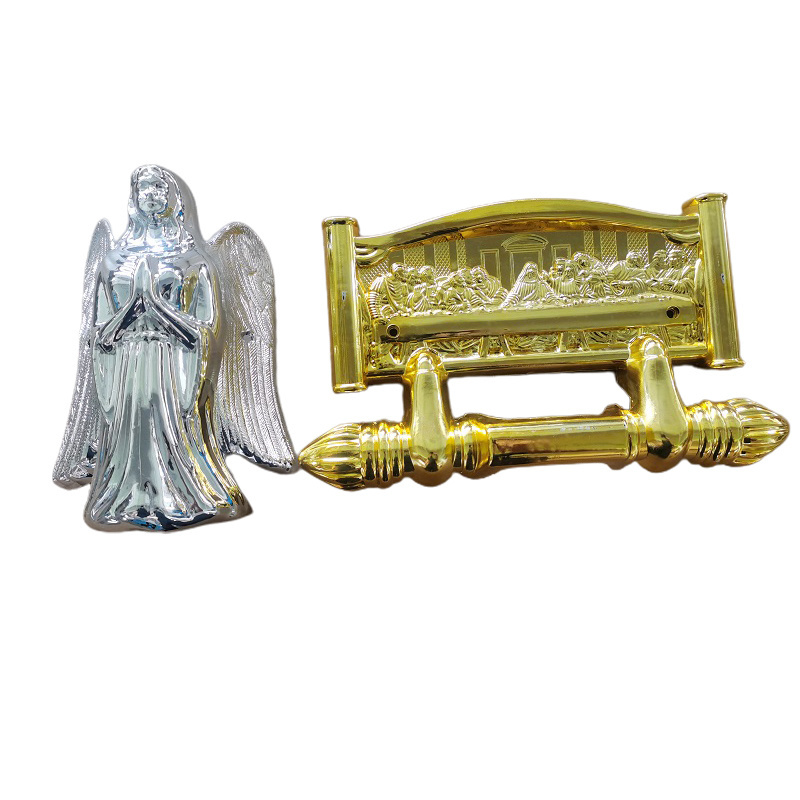 New arrival A02 vintage luxury caskets funeral supplies coffin handle brass wholesale