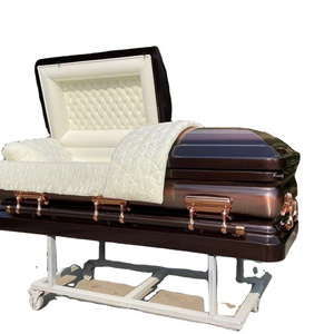 High quality America style coffin interior LE-8005 Velvet textile  coffin and casket polyester fabric