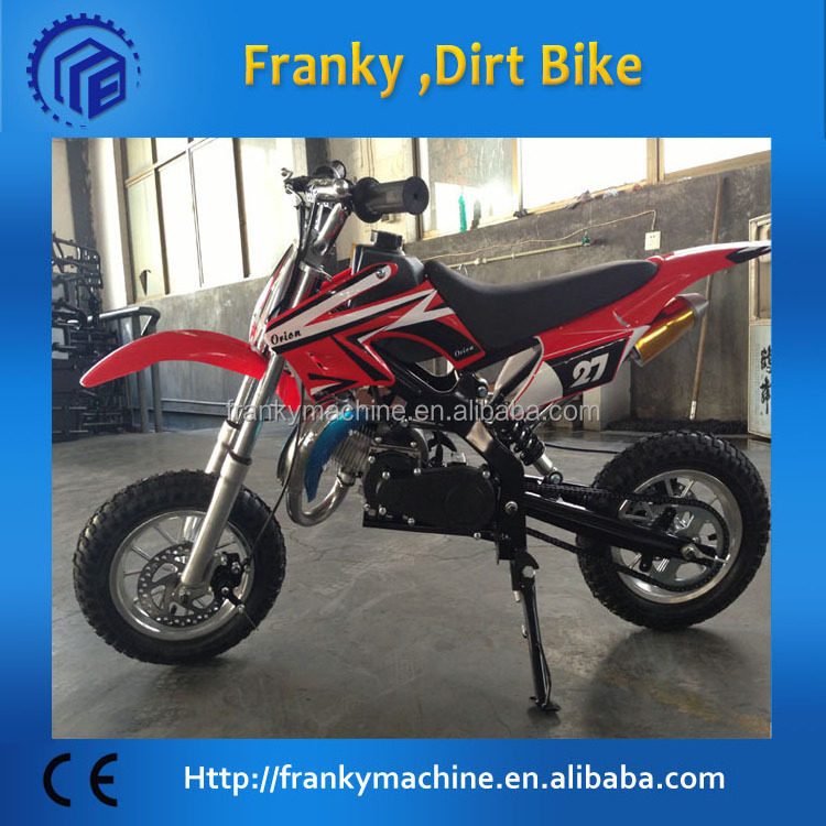 alibaba china supplier 50cc gas powered mini dirt bike