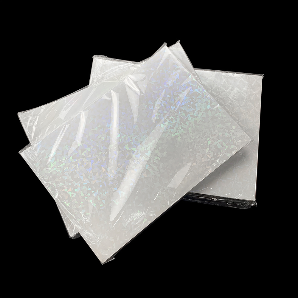 Custom size a3 a5 laminating pouch film a4 size hologram lamination film