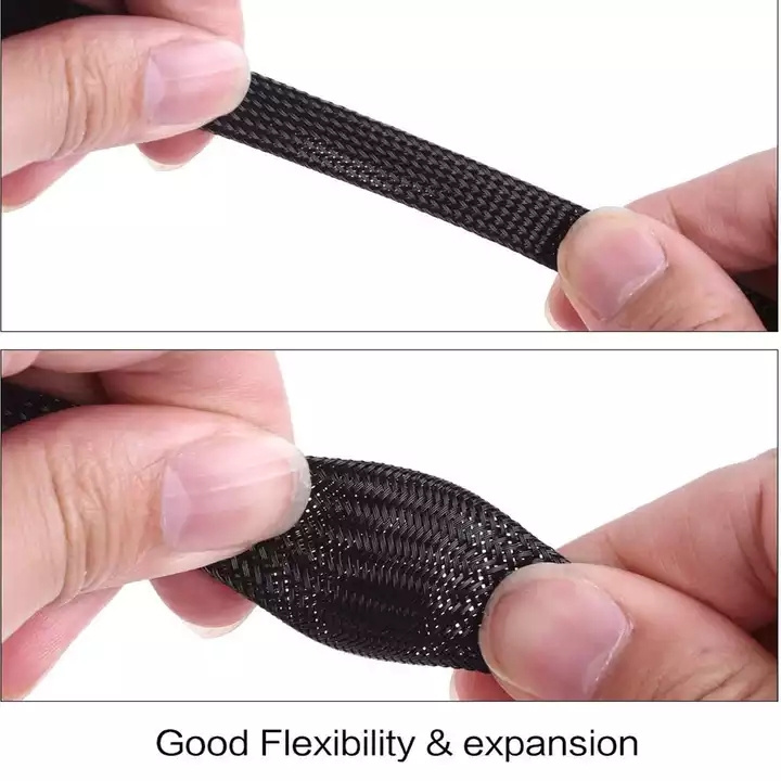 HOT sale Flexible Super Duty High Abrasion Nylon Braided Expand cable sleeving